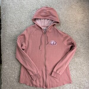 Iowa State Cyclones Hoodie Sweatshirt Womens Large Pink NCAA College House
